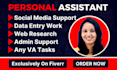 be your personal administrative virtual assistant