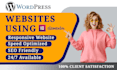 design modern wordpress website with elementor