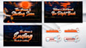 design a custom animated twitch stream overlay and screens