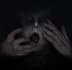 paint digital realistic or abstract dark art portraits