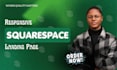 build squarespace landing page, squarespace website design