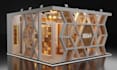 make 3d contemporary exhibition stalls, booth, stand for you