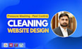 design cleaning ,car wash, pressure washing,pest control website