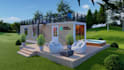 design shipping container home, cafe, restaurants, hotel