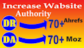 increase  domain rating dr 70 plus using quality backlinks