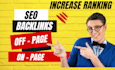 do SEO of your website that will increase google rankings