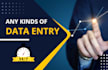 do any kind of data entry services
