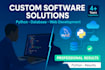 build custom CRM website, real estate website, office portal and landing page
