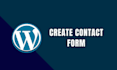 create a contact form pop up form and contact form 7