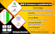 do b2b, icp, lead generation, shopify ecommerce leads, shopify store owner list