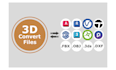 convert and clean your 3d models to sketchup revit or 3dsmax