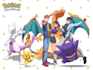 draw you a pokemon trainer, pokemon, fakemon, or digimon