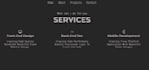 do front end web development
