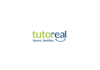 create an online tutoring super logo wordmark for tutoreal