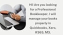 setup, cleanup, maintain books in quickbooks, xero