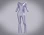 create 3d clothing model for imvu fashion animation with blender