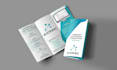 design flyer, bifold and trifold brochures for print