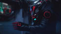 create cyberpunk logo animation and  gaming youtube intro