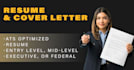write a professional resume and cover letter