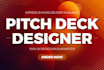 redesign business powerpoint presentation, pitch deck ppt