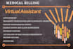 manage the medical billing revenue cycle of your practice as a virtual assistant