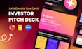 design, redesign pitch deck, powerpoint presentation, google slides and canva