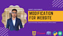 do any website modification