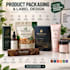 design professional product packaging, box and label design