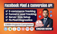 setup facebook pixel conversion API, server side tracking, fix meta pixel by GTM