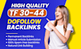 provide high trust flow tf 30 plus dofollow contextual off page seo backlinks