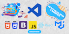 develop professional reactjs, HTML, CSS, bootstrap and materialui