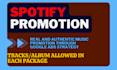 run advertising to promote your spotify music