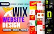 build wix template, wix ecommerce, wix SEO using wix builder by best wix pricing
