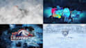 make winter ice logo reveal intro