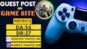 do guest post on gaming blog