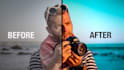 do cinematic color grading and color correction