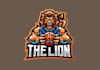 design lion head logo with express delivery