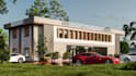 design sketchup 3d floor plan, exterior, interior