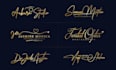 do scripted, handwriting, photography, cursive, signature logo