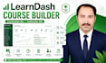 design lms website with learndash,memberpress buddyboss