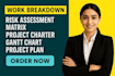 prepare gantt chart, construction schedule using ms project