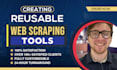 create reusable custom web scrapers