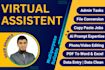 be your personal virtual assistant for data entry, web research, file conversion