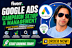 setup, manage and optimize google ads PPC campaigns