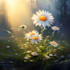 create professional flower or plant digital art