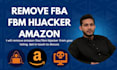 remove amazon hijacker seller by using project zero