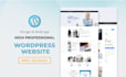 create a professional wordpress website or web design