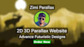 create 2d 3d wordpress parallax website with animation scrolling effects