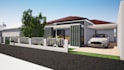 make 3d building using sketchup and rendering use twinmotion