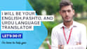 do translation english to urdu, english to pashto,vice versa
